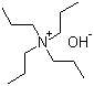 四丙基氢氧化铵分子结构 (CAS 4499-86-9)