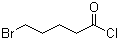 structure of CAS# 4509-90-4, 5-Bromovaleryl chloride