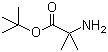 structure of CAS# 4512-32-7, tert-Butyl 2-amino-2-methylpropanoate