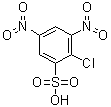CAS # 4515-26-8, 2-Chloro-3,5-dinitrobenzenesulfonic acid