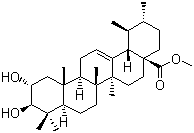 科罗索酸甲酯分子结构 (CAS 4518-70-1)