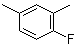structure of CAS# 452-65-3, 1,3-Dimethyl-4-fluorobenzene