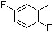 structure of CAS# 452-67-5, 2,5-Difluorotoluene