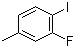 structure of CAS# 452-79-9, 3-Fluoro-4-iodotoluene