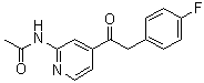 CAS 登录号：452056-81-4, N-[4-[(4-氟苯基)乙酰基]-2-吡啶基]乙酰胺