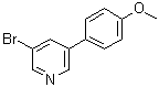 5-(4-Methoxyphenyl)-3-bromopyridine molecular structure (CAS 452972-07-5)