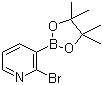 2-溴吡啶-3-硼酸频哪醇酯分子结构 (CAS 452972-12-2)