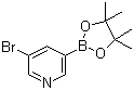 structure of CAS# 452972-13-3, 5-Bromopyridine-3-boronic acid pinacol ester