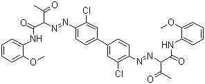 Pigment Yellow 17 molecular structure (CAS 4531-49-1)
