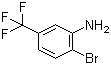 2-Bromo-5-(trifluoromethyl)aniline molecular structure (CAS 454-79-5)