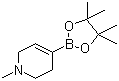 1-Methyl-1,2,3,6-tetrahydropyridine-4-boronic acid pinacol ester molecular structure (CAS 454482-11-2)