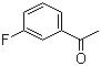 3'-氟苯乙酮分子结构 (CAS 455-36-7)