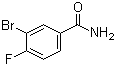structure of CAS# 455-85-6, 3-Bromo-4-fluorobenzamide