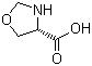 (S)-恶唑烷-4-羧酸分子结构 (CAS 45521-08-2)