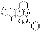 CAS # 455255-15-9, Isovouacapenol C, (-)-Isovouacapenol C, 6beta-Benzoyl-7beta-hydroxyvouacapen-5alpha-ol