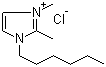 1-Hexyl-2,3-dimethylimidazolium chloride molecular structure (CAS 455270-59-4)