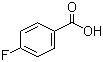 4-Fluorobenzoic acid molecular structure (CAS 456-22-4)