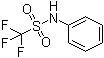 structure of CAS# 456-64-4, 1,1,1-Trifluoromethanesulfonanilide