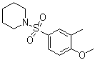 structure of CAS# 457961-34-1, 1-[(4-Methoxy-3-methylphenyl)sulfonyl]piperidine