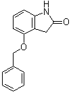 structure of CAS# 458526-10-8, 1,3-二氢-4-(苯基甲氧基)-2H-吲哚-2-酮