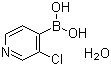 3-Chloro-4-pyridineboronic acid hydrate molecular structure (CAS 458532-98-4)