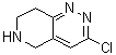 3-Chloro-5,6,7,8-tetrahydropyrido[4,3-c]pyridazine molecular structure (CAS 45882-63-1)