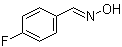 structure of CAS# 459-23-4, 4-Fluorobenzaldehyde oxime