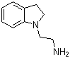 structure of CAS# 46006-95-5, 2,3-Dihydro-1H-indole-1-ethanamine