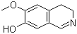 structure of CAS# 4602-73-7, 7-Hydroxy-6-methoxy-3,4-dihydroisoquinoline