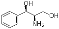 (1R,2R)-(-)-2-氨基-1-苯基-1,3-丙二醇分子结构 (CAS 46032-98-8)