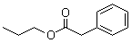 CAS # 4606-15-9, Propyl phenylacetate, NSC 6579, Benzeneacetic acid propyl ester