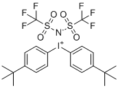 CAS # 460731-32-2, Bis-(4-tert-butylphenyl)-iodonium bis(trifluoromethylsulfonyl)imide