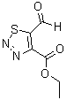 5-甲酰基-1,2,3-噻二唑-4-羧酸乙酯分子结构 (CAS 4609-58-9)