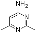 structure of CAS# 461-98-3, 2,6-Dimethyl-4-pyrimidinamine