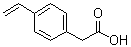 4-Vinylbenzeneacetic acid molecular structure (CAS 46122-65-0)