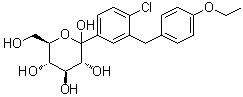 CAS 登录号：461432-27-9, 1-C-[4-氯-3-[(4-乙氧基苯基)甲基]苯基]-D-吡喃葡萄糖