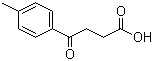 structure of CAS# 4619-20-9, 3-(4-Methylbenzoyl)propionic acid