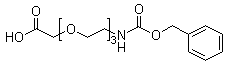 CAS 登录号：462100-05-6, 5,8,11-三氧杂-2-氮杂十三烷二酸 1-苄基酯
