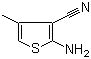 2-Amino-4-methylthiophene-3-carbonitrile molecular structure (CAS 4623-55-6)