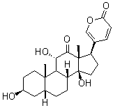 Arenobufagin molecular structure (CAS 464-74-4)