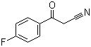 4-Fluorobenzoylacetonitrile molecular structure (CAS 4640-67-9)