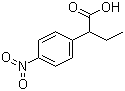 (+)-alpha-Ethyl-4-nitrobenzeneacetic acid molecular structure (CAS 46406-87-5)