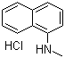 N-甲基-1-萘胺盐酸盐分子结构 (CAS 4643-36-1)