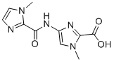 1-Methyl-4-[(1-methylimidazole-2-carbonyl)amino]imidazole-2-carboxylic acid molecular structure (CAS 464892-44-2)