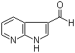 structure of CAS# 4649-09-6, 7-Azaindole-3-carboxaldehyde
