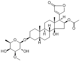CAS 登录号：465-13-4, 夹竹桃它罗苷