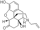 Naloxone molecular structure (CAS 465-65-6)