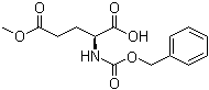 N-苄氧羰基-L-谷氨酸 gamma-甲酯分子结构 (CAS 4652-65-7)