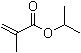structure of CAS# 4655-34-9, Isopropyl 2-methylacrylate