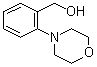 structure of CAS# 465514-33-4, 2-(4-Morpholinyl)benzenemethanol